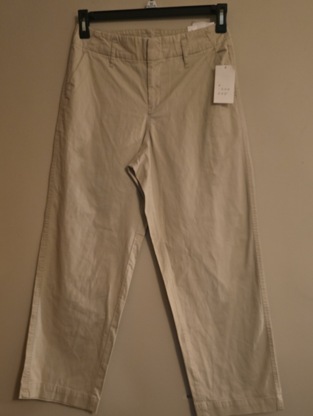 New Women's Size 2 a new day Light Khaki Straight-Leg Chinos Pants